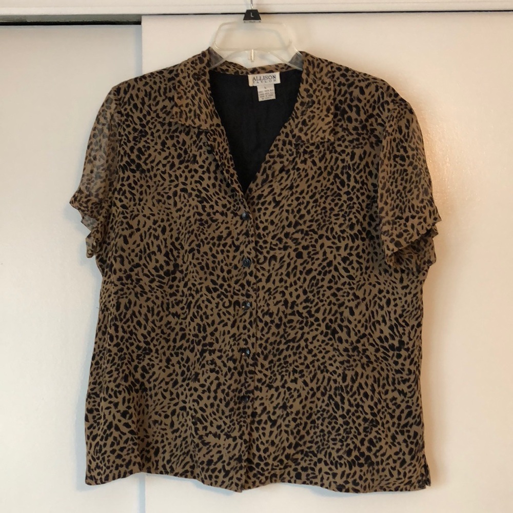 Allison Taylor 100% Silk Top